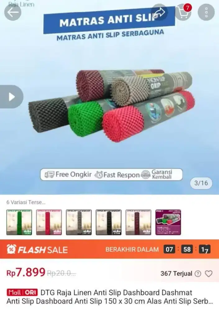 Alas tatakan anti slip