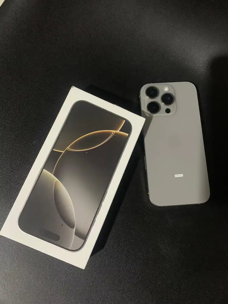 Jual Iphone 16 Pro 128GB IBOX (pemakaian 14 bulan)