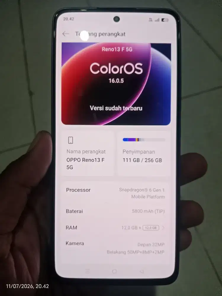 Oppo Reno 13F 5G 12/256