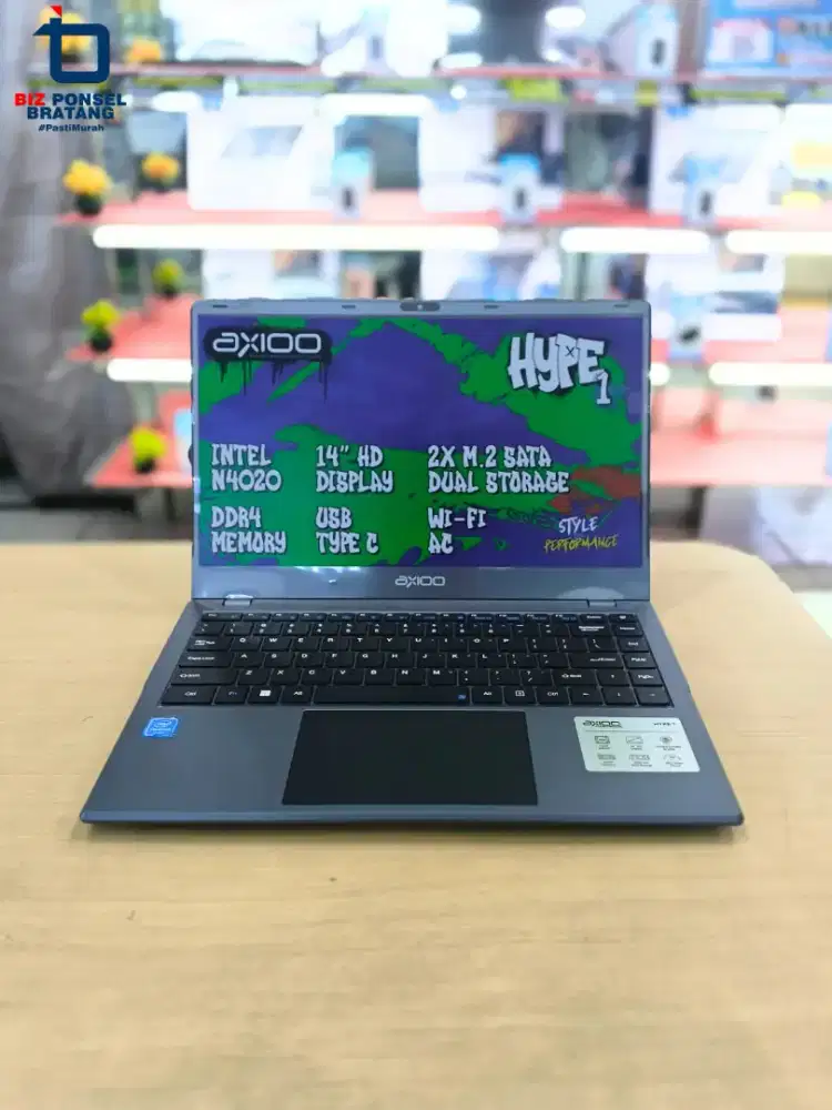 LAPTOP BARU ADA DISKON NIH | AXIOO HYPE 10 | BISA KREDIT TANPA DP,