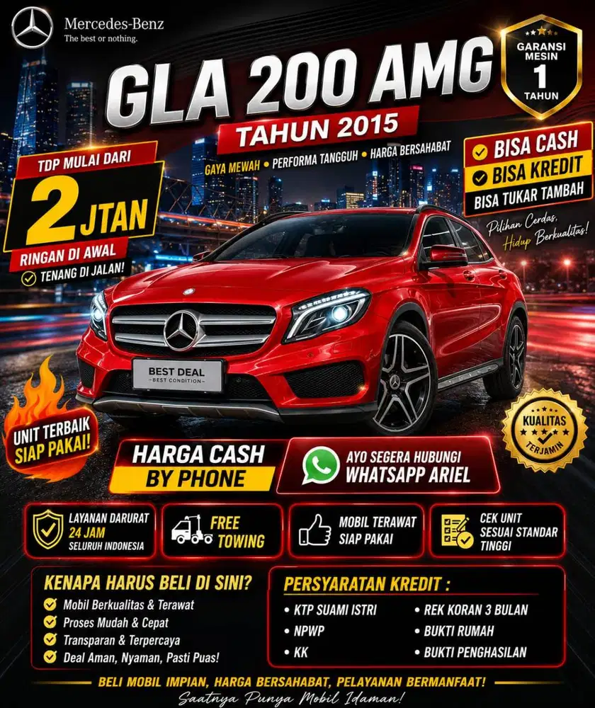 Mercedes Benz GLA 200 AMG 2015