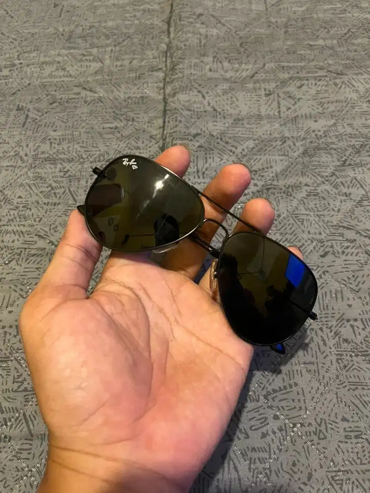 Kacamata hitam rayban aviator original