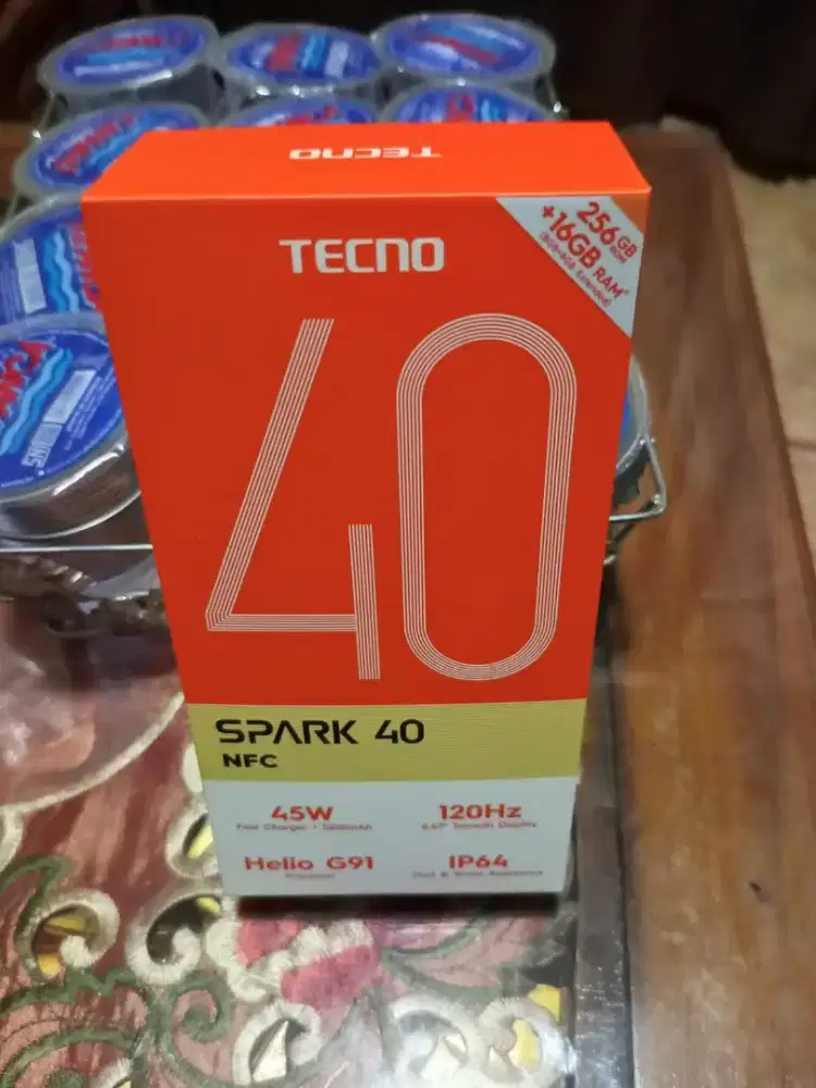 Tecno Spark 40 NFC|RAM 8/256 GB