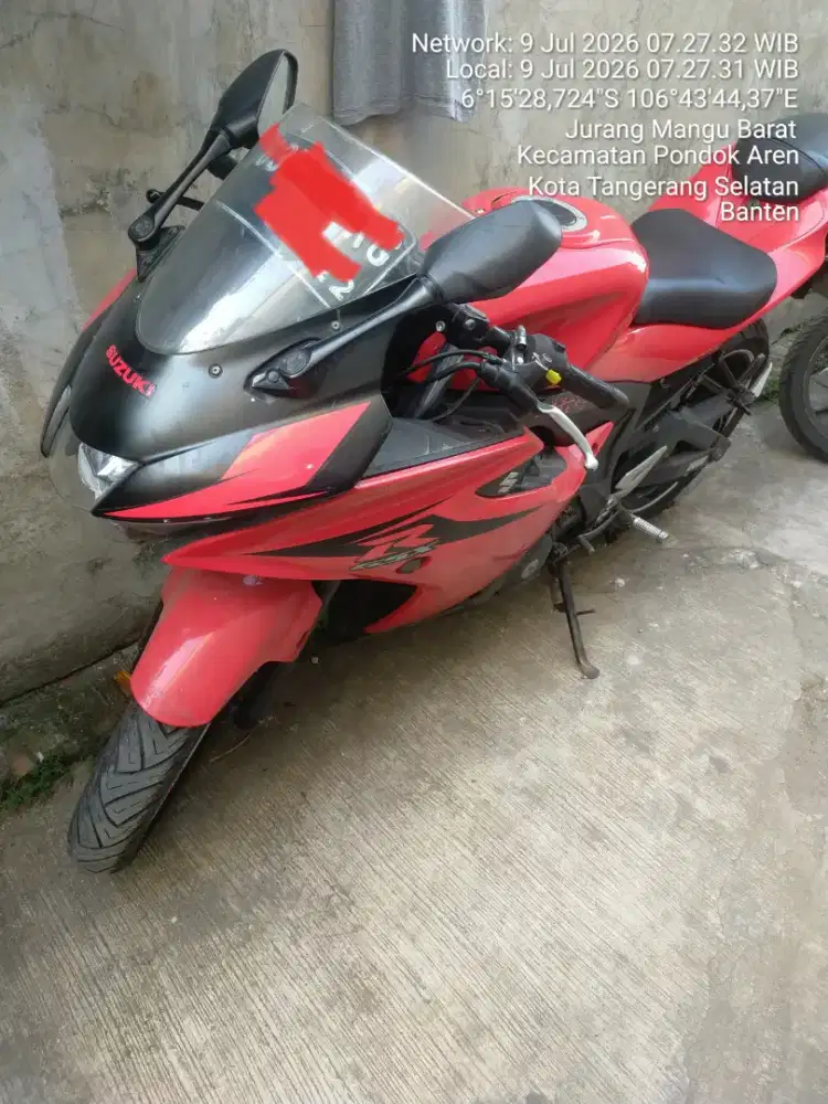 Di Jual cepat motor Suzuki GSX-R