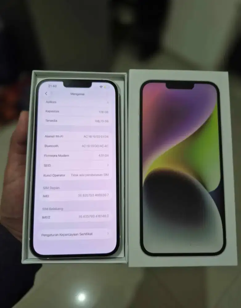 Iphone 14 Plus 128gb dual sim