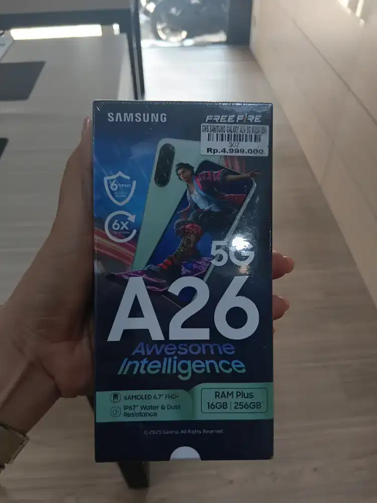 Ready samsung A26 5G 8/256 garansi resmi 1tahun atlantis dahsyat