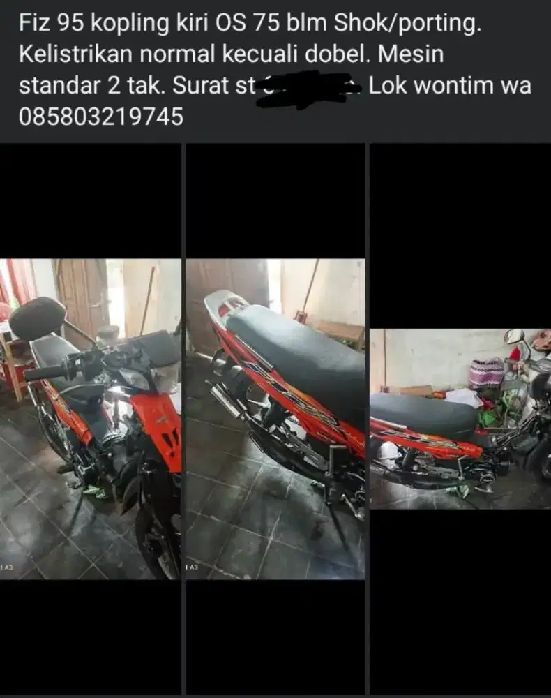 Yamaha Fiz 1995