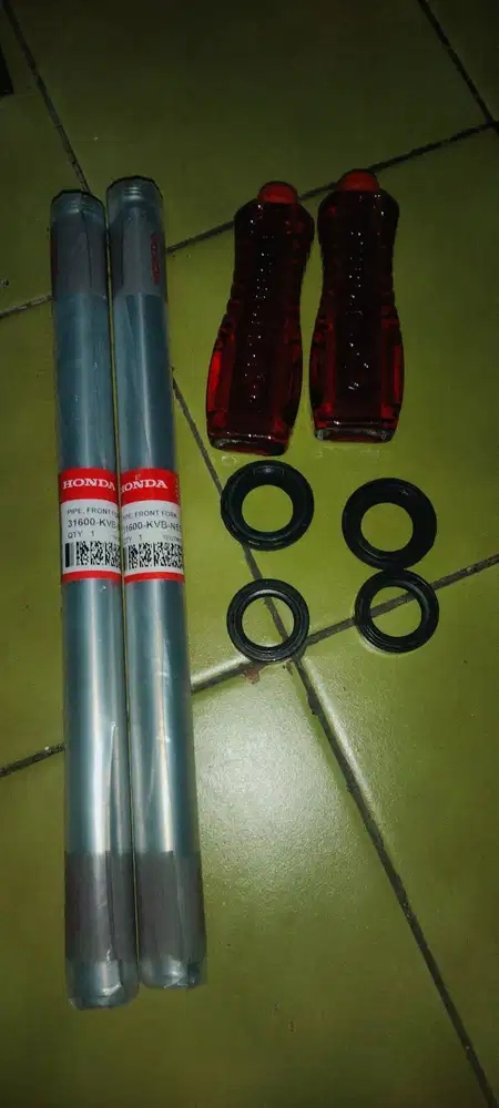As shock Honda + minyak oli shock