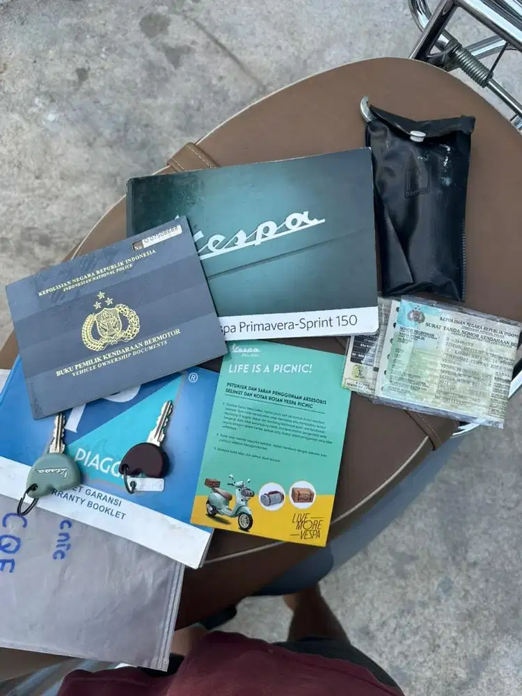 Vespa primavera picnic limited edisi asli ori