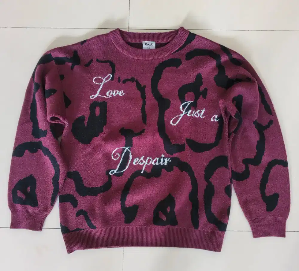 [ori local brand] Knit Sweater Roofair