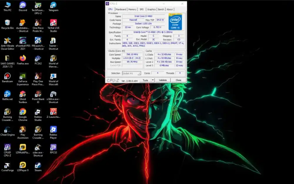 PC pribadi full set