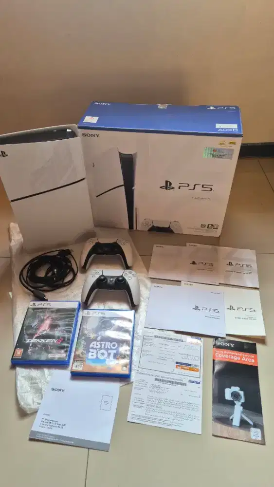 Dijual PS5 Slim Disc 1 TB Resmi Sony