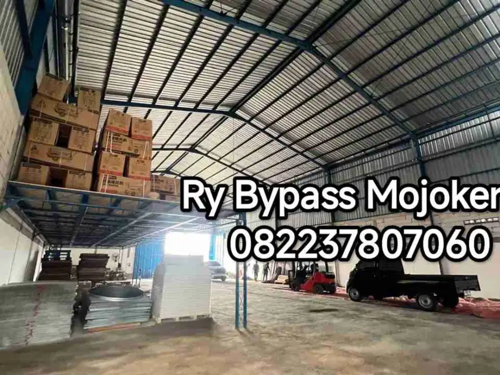 Gudang Bypass mojokerto ada kantor Siap beroperasi