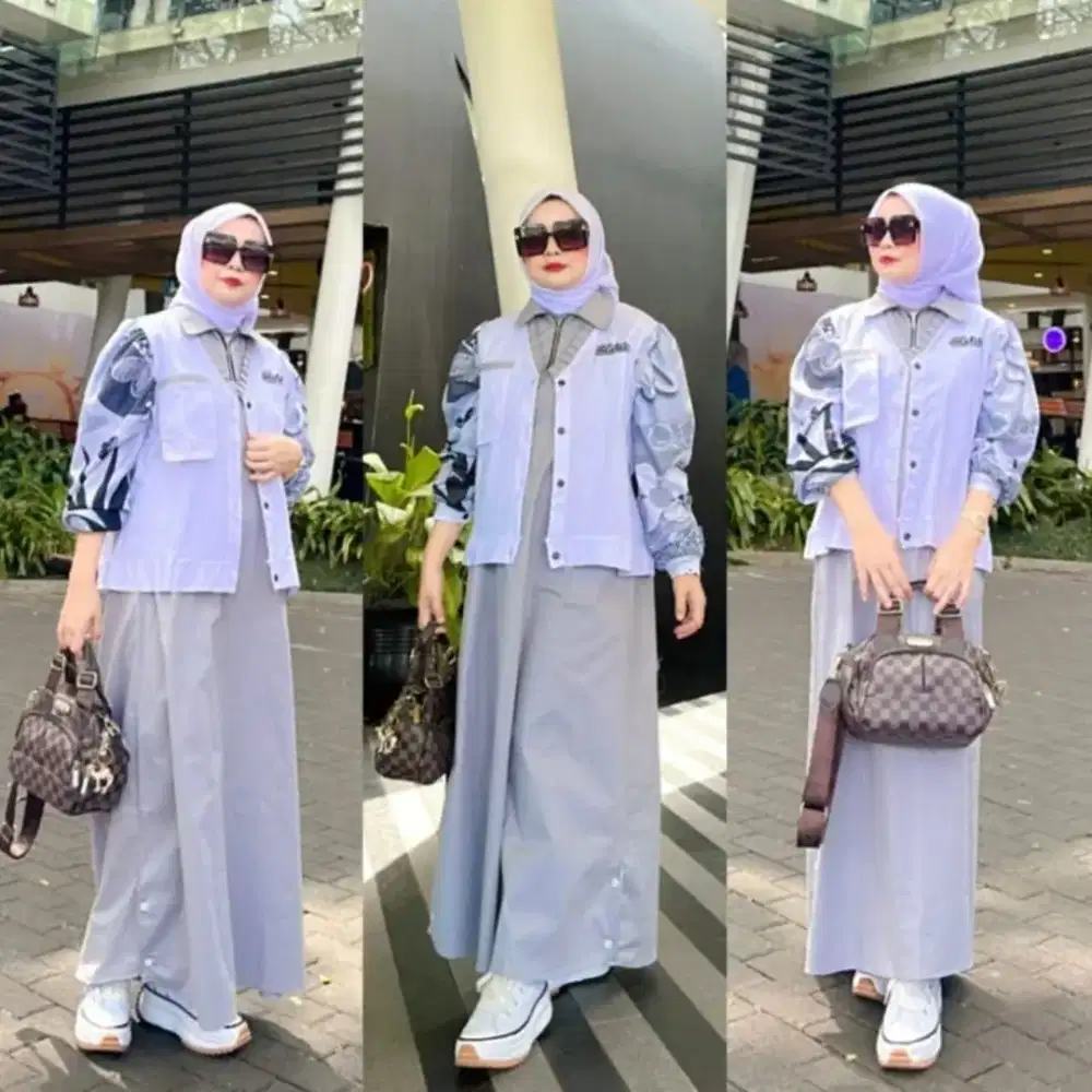 Agiez Set Abaya Casual