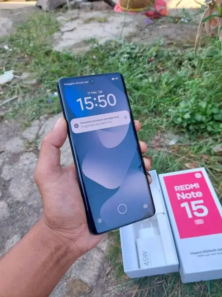 Redmi not 15 g ram 8/256 nfc pulset