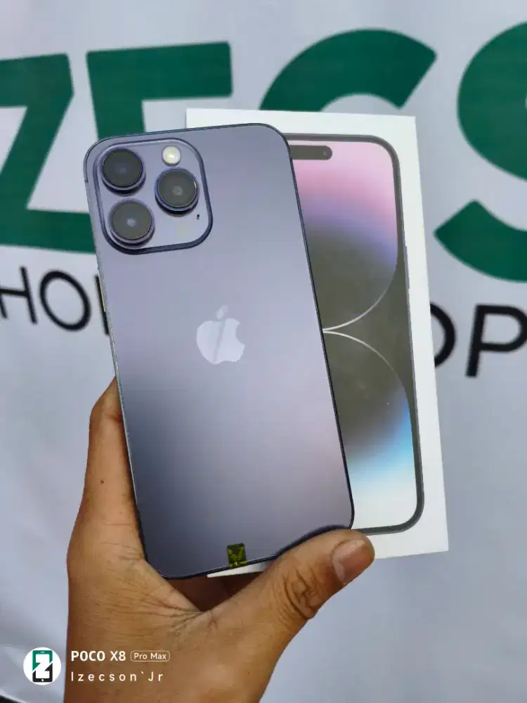 iPhone 14 Pro Max 128GB BH 91% Fullset
All Operator, Face id On, Tt On
