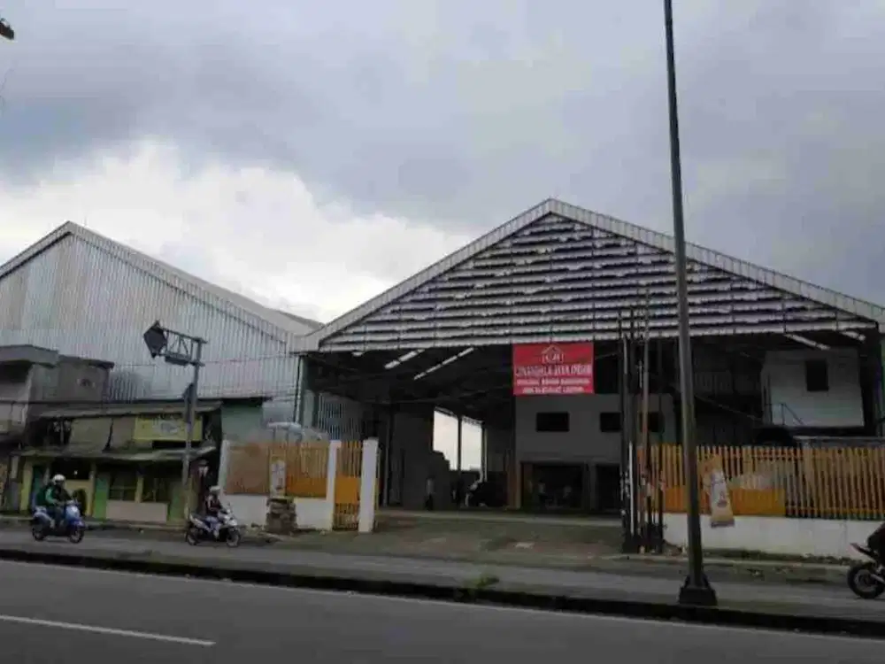 Disewakan Gudang Baru di Jalan Raya Bogor Cimandala Cibinong