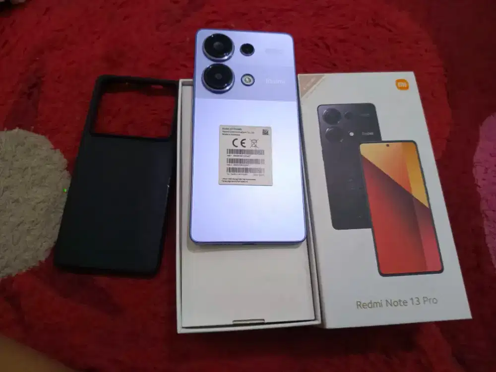 Redmi note 13 pro 4G ram 8/256 gb second hp dus aja