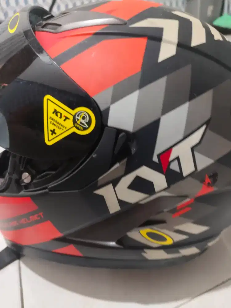HELM KTY ORI dobel visor