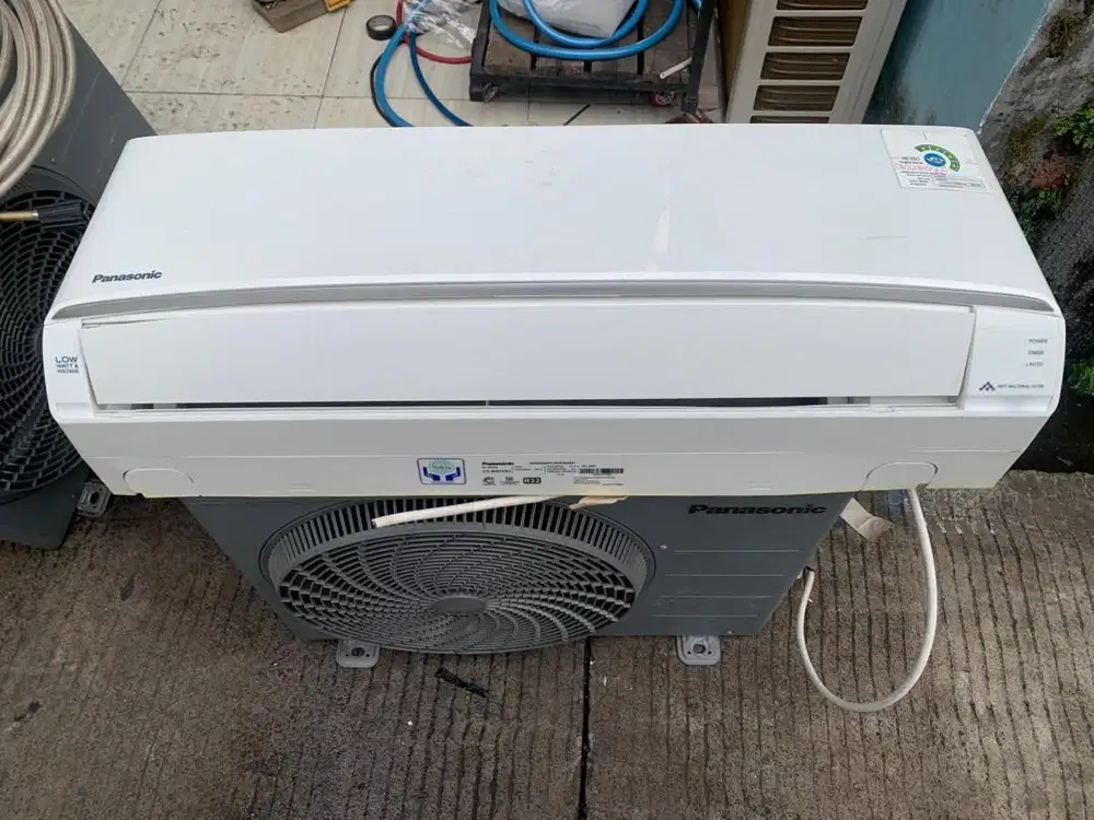 AC PANASONIC 1/2 PK LOWWAT PLES PASANG