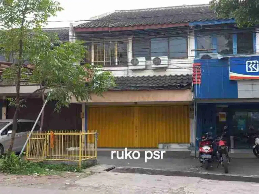 ruko 2 lantai dekat pasar Strategis untuk Kantor/usaha