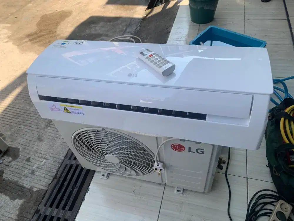 AC LG 1 PK PLES PASANG BELUM ADA SETAHUN