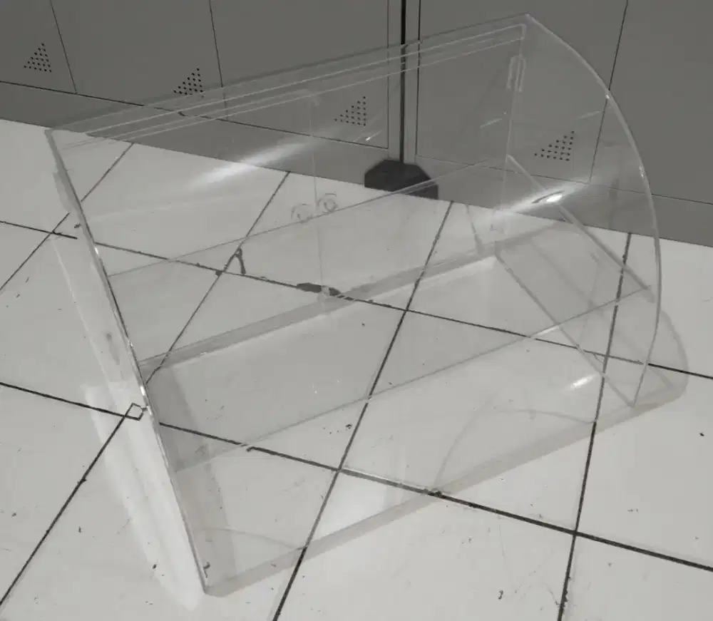 Etalse akrilik display kue dan makanan