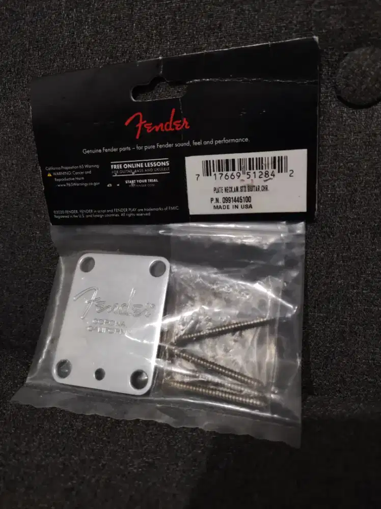 Neckplate Fender American Standard Original USA no gibson squier