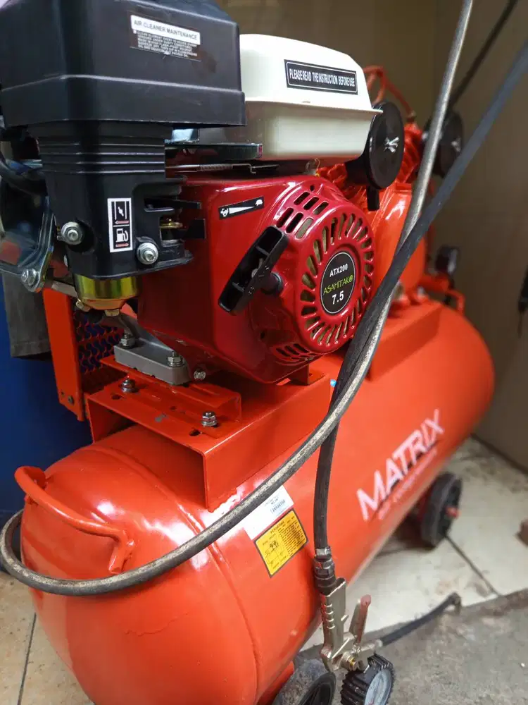 Kompressor angin bensin matrix 1 HP