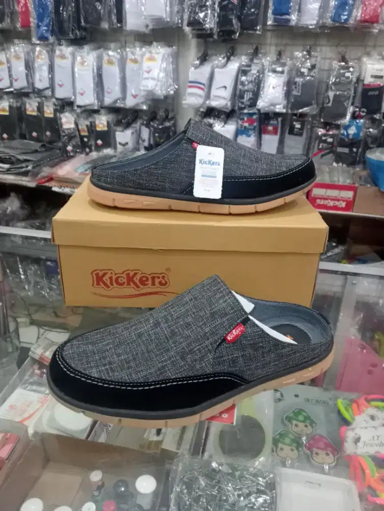 Sandal slop pria promo