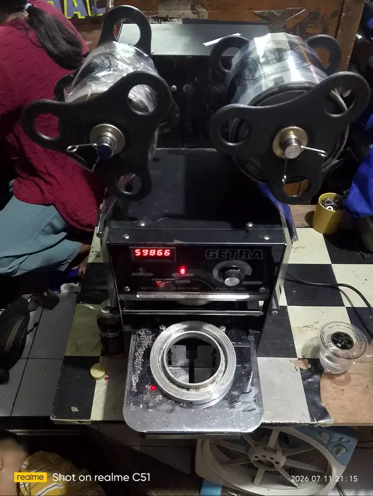 Cup sealer otomatis oz 22