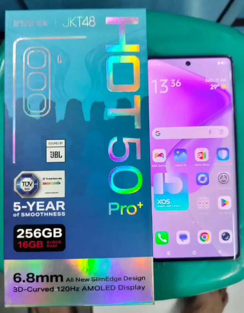 INFINIX HOT 50PRO PLUS 8+8/256Gb FULLSETT