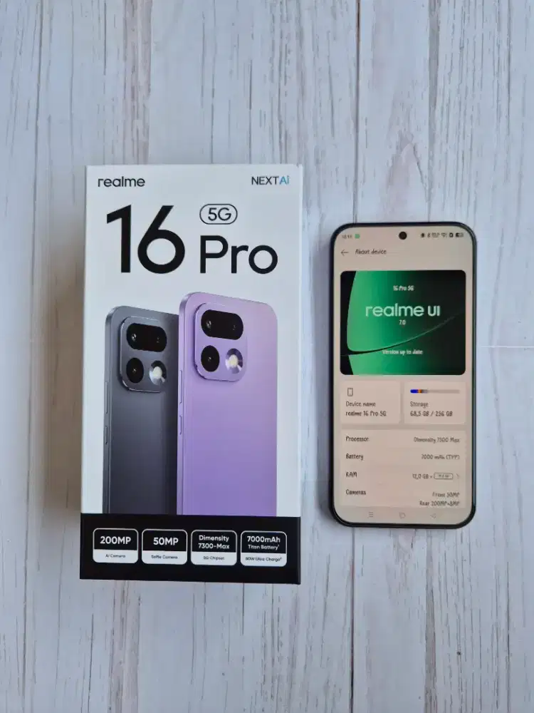 Realme 16 Pro 5G 12/256GB Resmi Indonesia