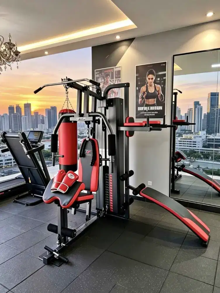 Ready home gym 3 sisi samsak