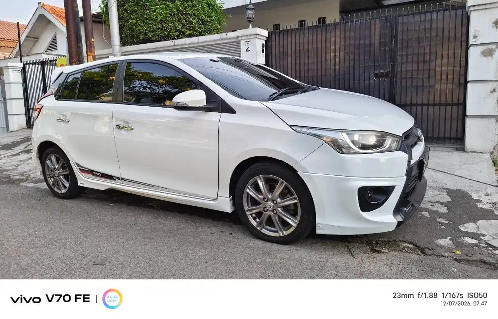 Yaris lele 2014 TRD sportive putihh