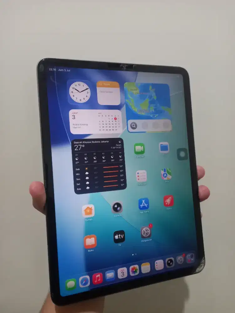 IPad Pro (11 inci) 256Gb Wifi Only Ex Ibox Fullset ada minus dibaca