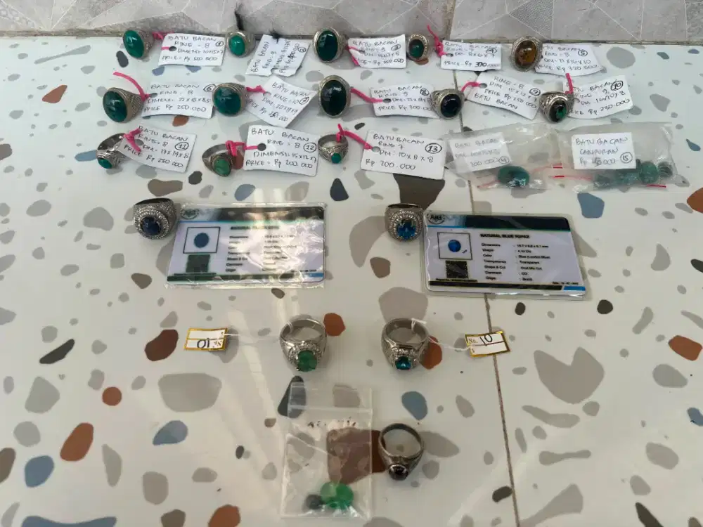 Batu Cincin Akik Bacan