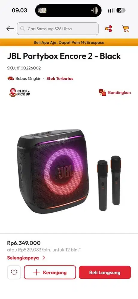 Audio jbl encore 2