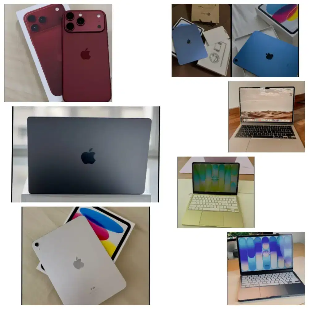 Terima Jual Beli Macbook Pro Air M1 M2 M3 M4 M5 iPhone iPad Ditampung