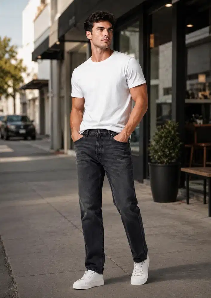 Levi's 505 BlackWashed W40 L34