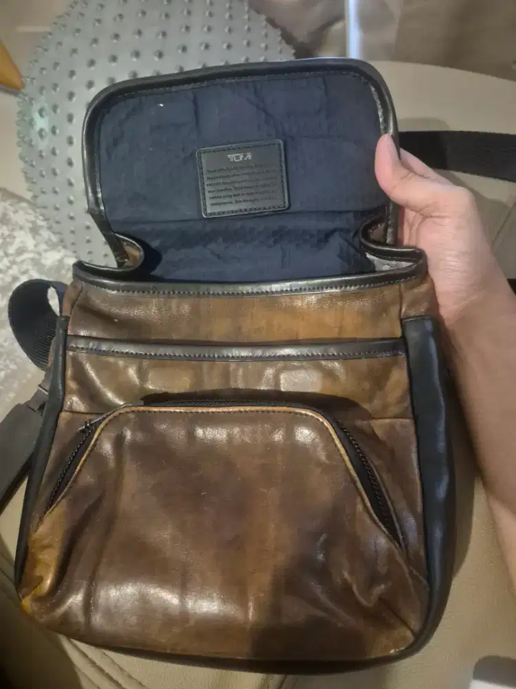 Tas Alpha Bravo Barton Leather Original