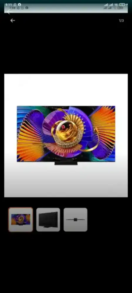 TCL TV 75 INCH 4K