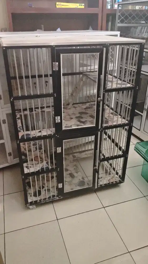 Kandang Kucing Aluminium seken BSH Scottish Persia Himalaya British