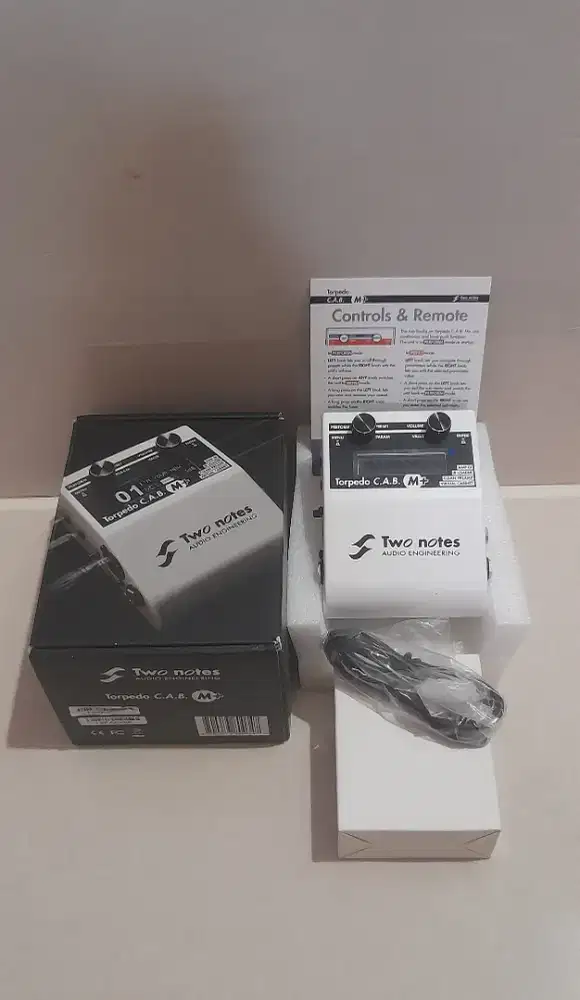 Two notes cab M+ cab M plus