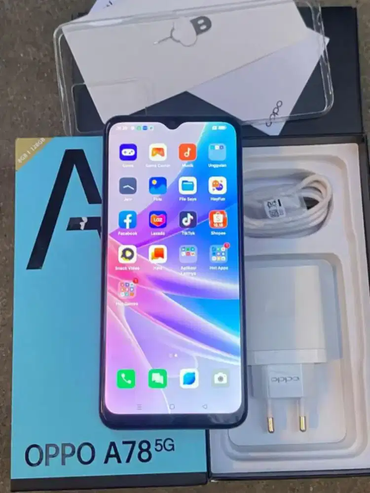 OPPO A78 5G Ram.8/128 GB Lengkap