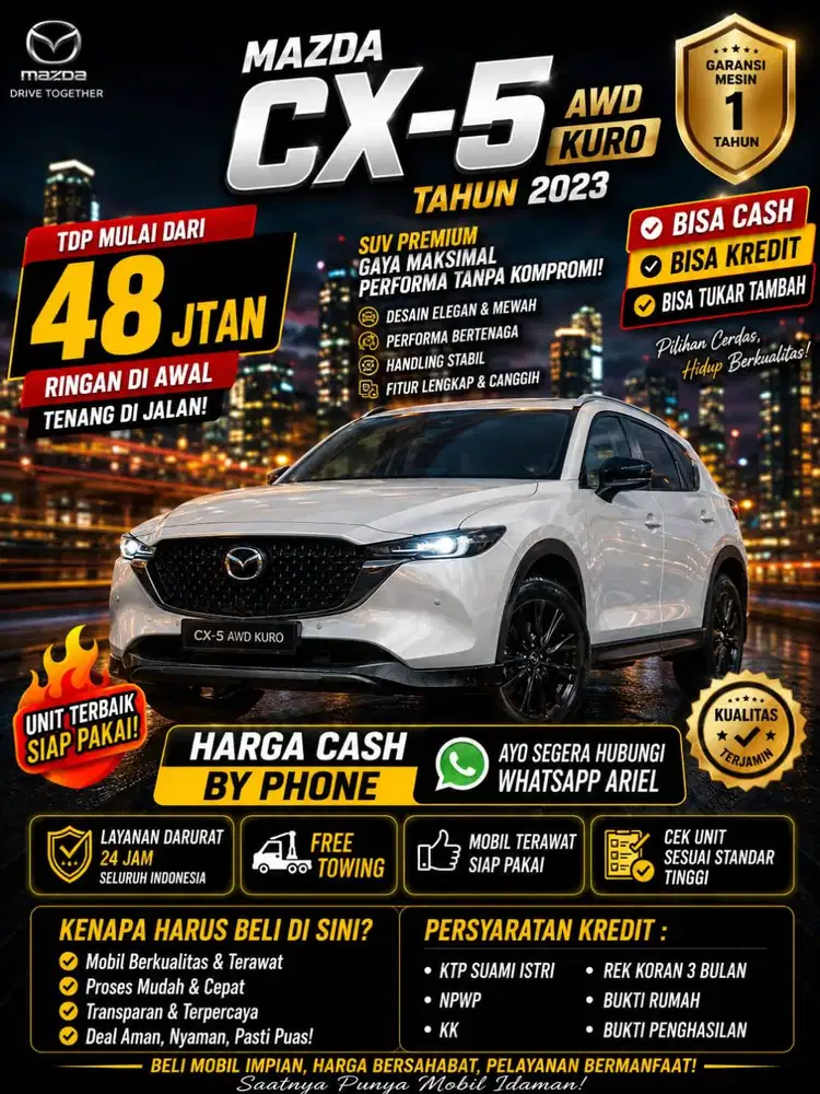 Mazda CX-5 AWD KURO 2023