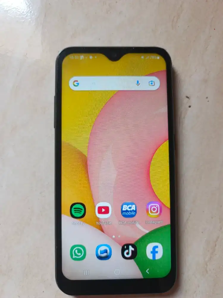 Samsung A01 snap 4g