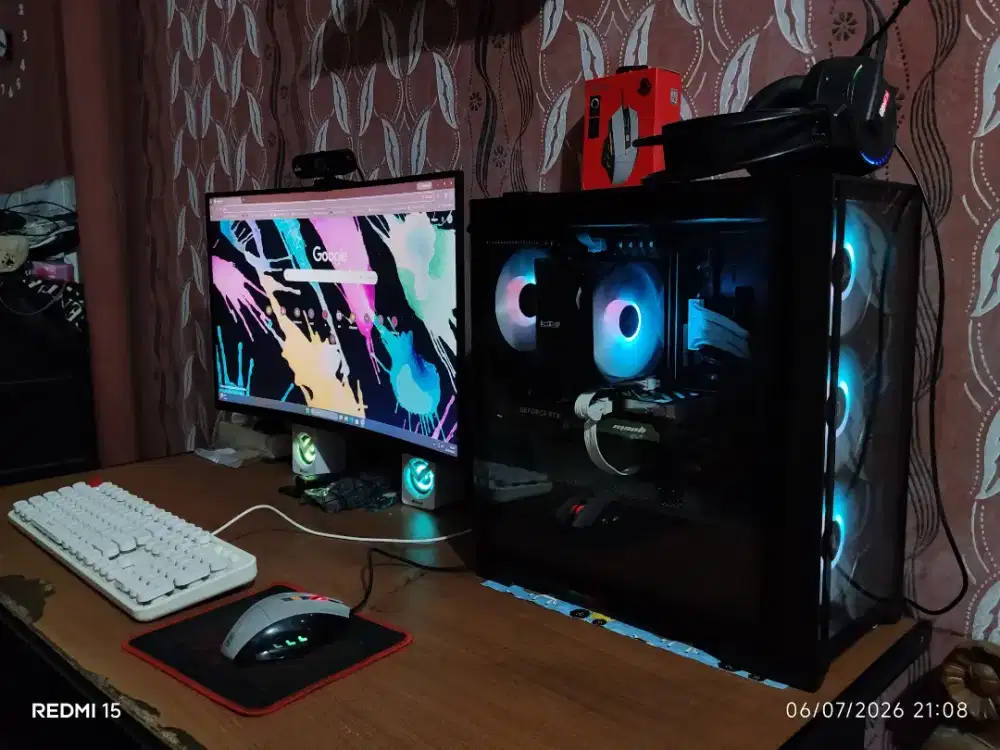 PC gaming Editing i5 gen 12 vga RTX 4060 8gb Ram 32gb SSD 512gb