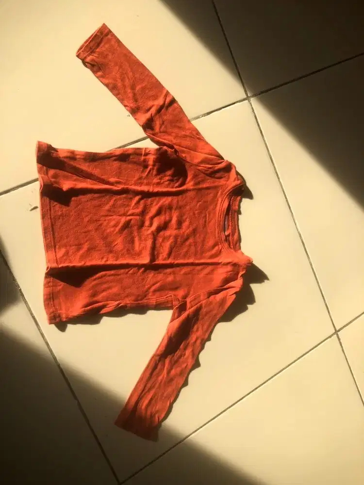 Baju kaos anak lengan panjang