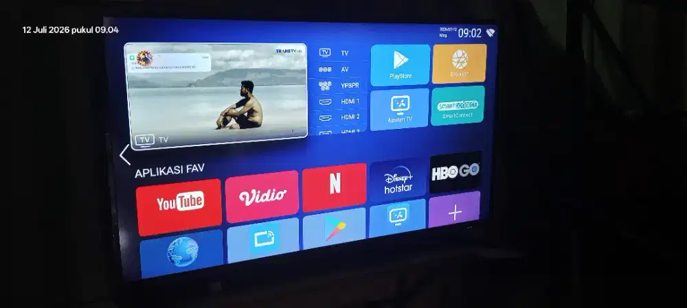 TV LED Akari 42 Inch model  Murah - Kondisi Siap Pakai